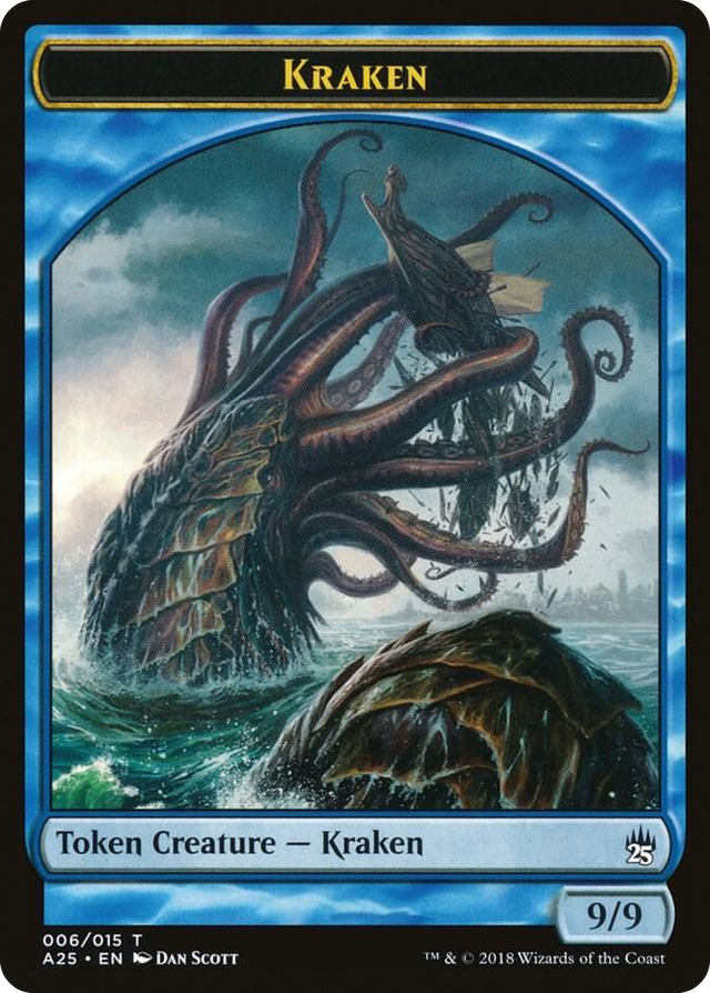 0006 Kraken Token (006) T Masters 25