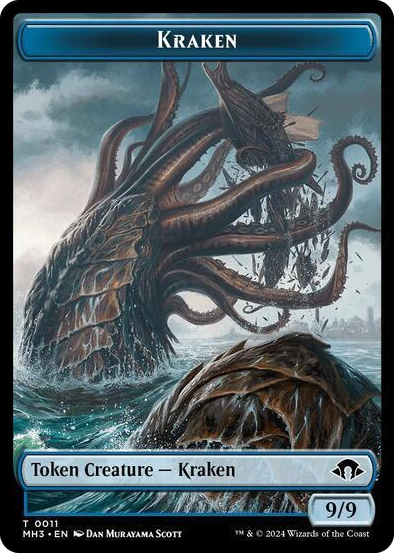 0011 Kraken Token T Modern Horizons 3