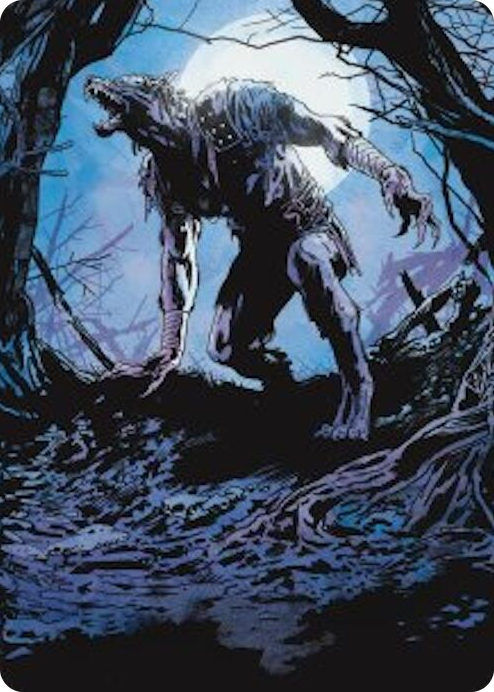 0019 Krallenhorde Howler Art Card S Art Series: Innistrad Remastered
