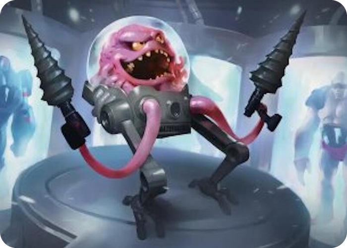 Krang, Master Mind Art Card (4/54) #4 S - Art Series: Teenage Mutant Ninja Turtles Pokemon card