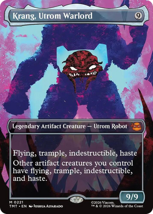 0221 Krang, Utrom Warlord (Borderless) M Teenage Mutant Ninja Turtles