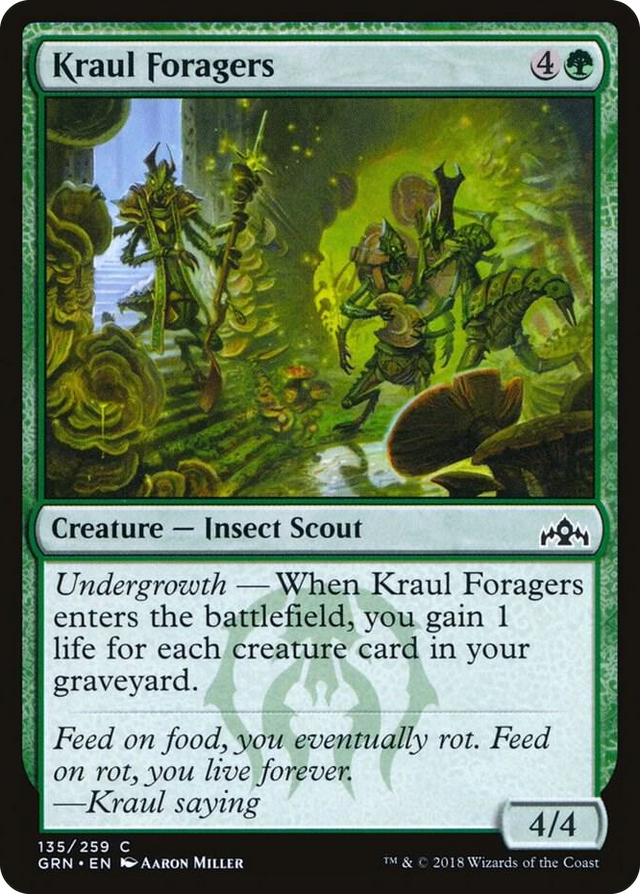 0135 Kraul Foragers C Guilds of Ravnica