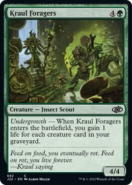 0682 Kraul Foragers C Jumpstart 2022