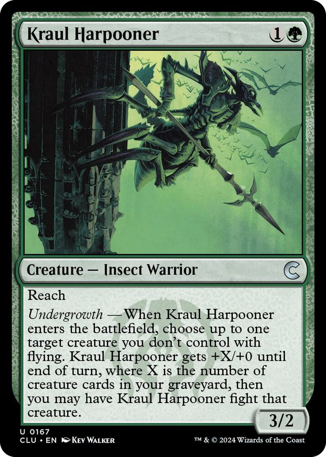 0167 Kraul Harpooner U Ravnica: Clue Edition