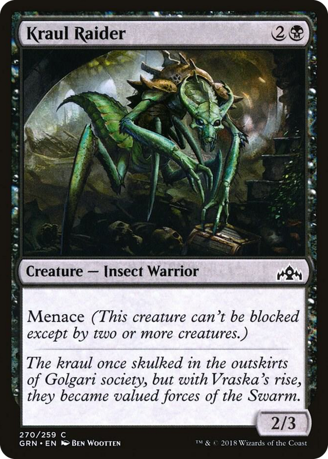 0270 Kraul Raider C Guilds of Ravnica