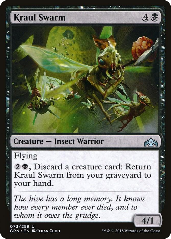 0073 Kraul Swarm U Guilds of Ravnica