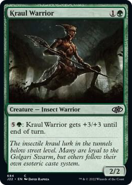 Kraul Warrior #684 C - Jumpstart 2022 Pokemon card