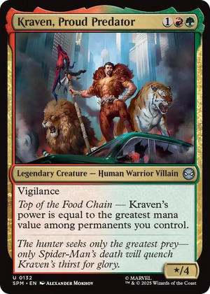 0132 Kraven, Proud Predator U Marvel's Spider-Man