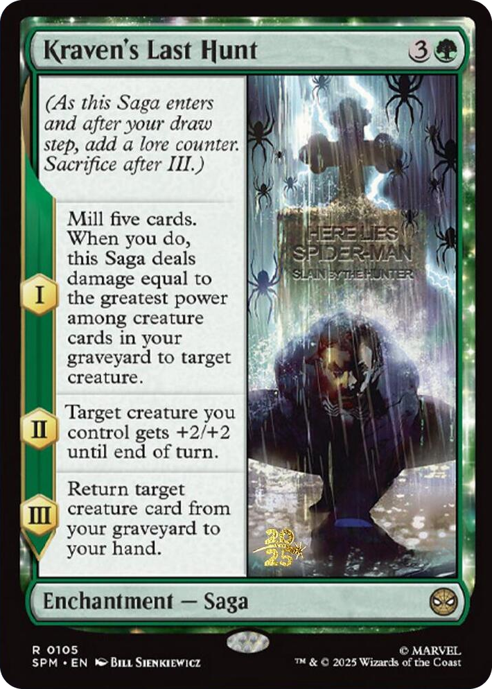 0105 Kraven's Last Hunt R Prerelease Cards