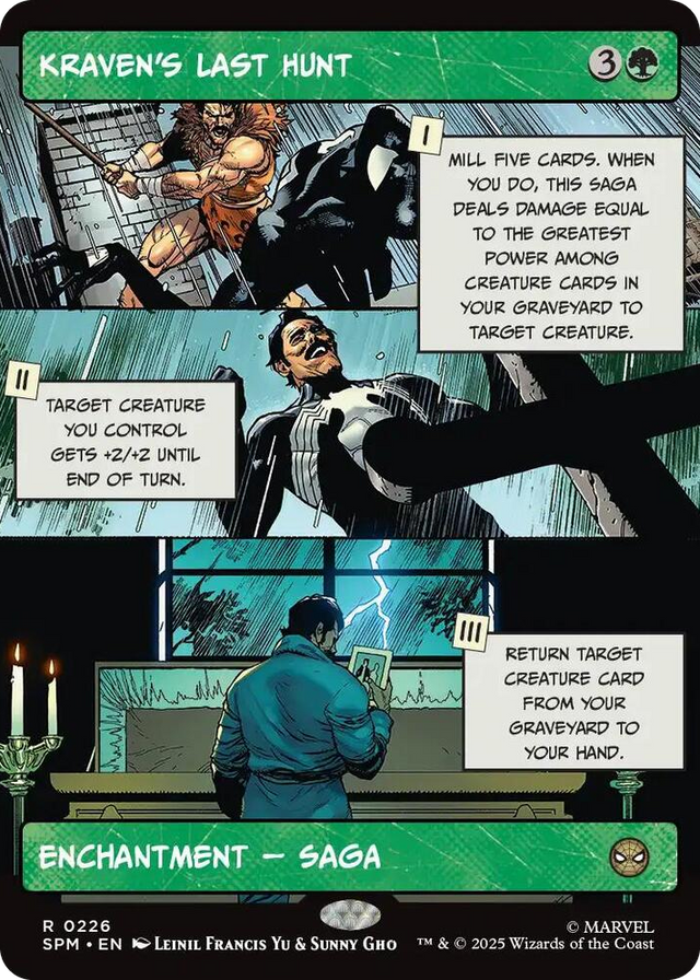 0226 Kraven's Last Hunt (Borderless) R Marvel's Spider-Man