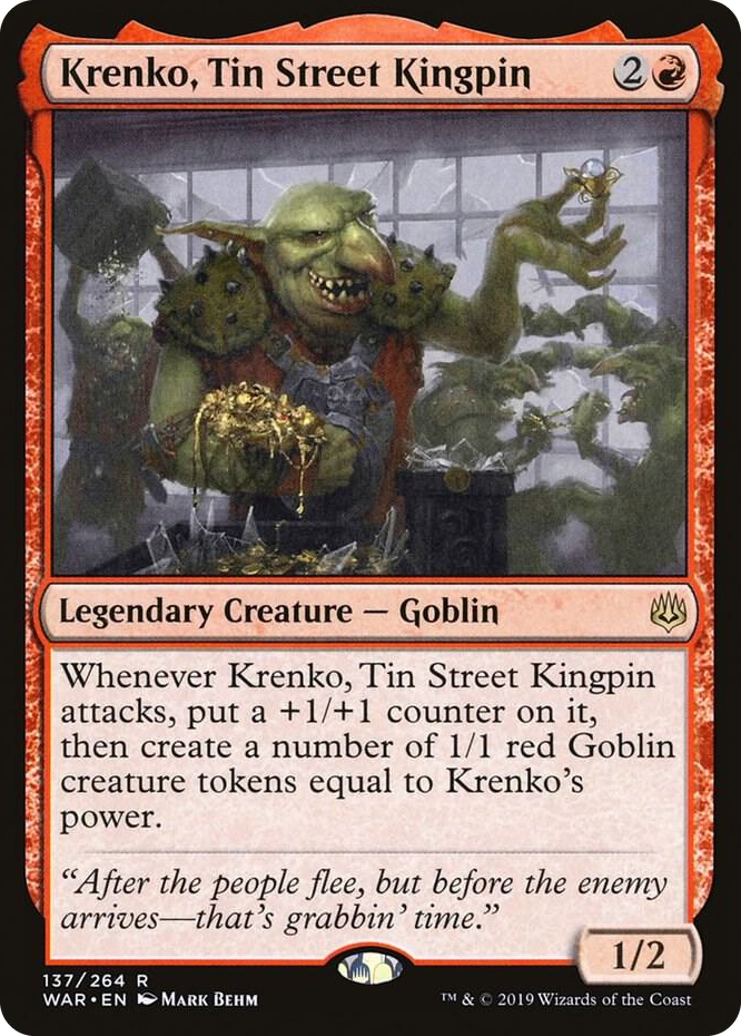 0137 Krenko, Tin Street Kingpin R War of the Spark