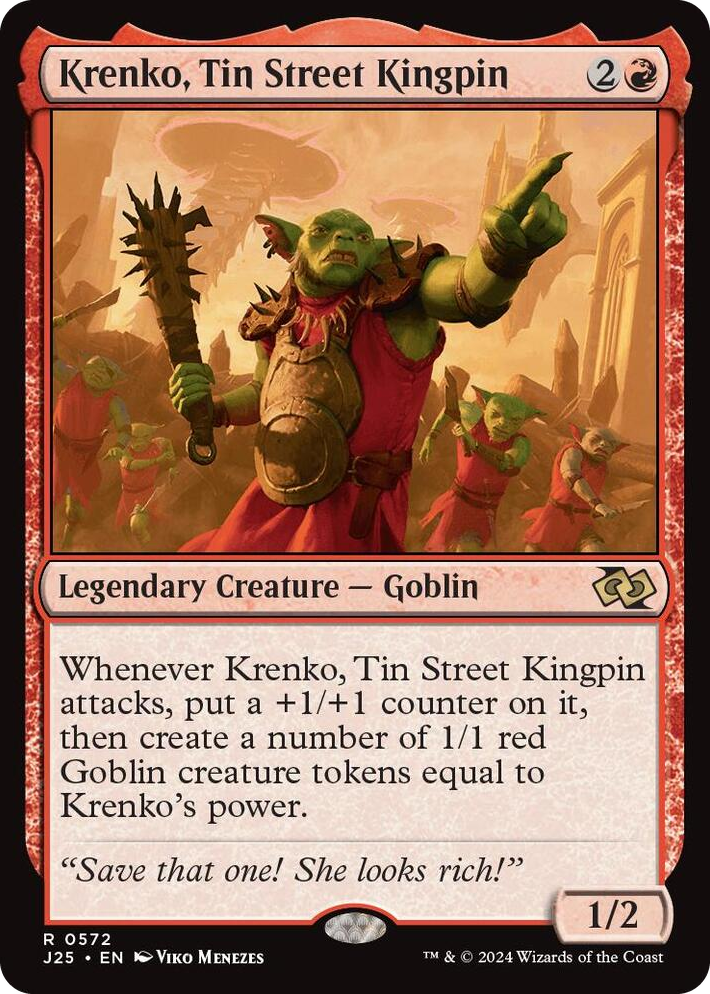 0572 Krenko, Tin Street Kingpin R Foundations Jumpstart
