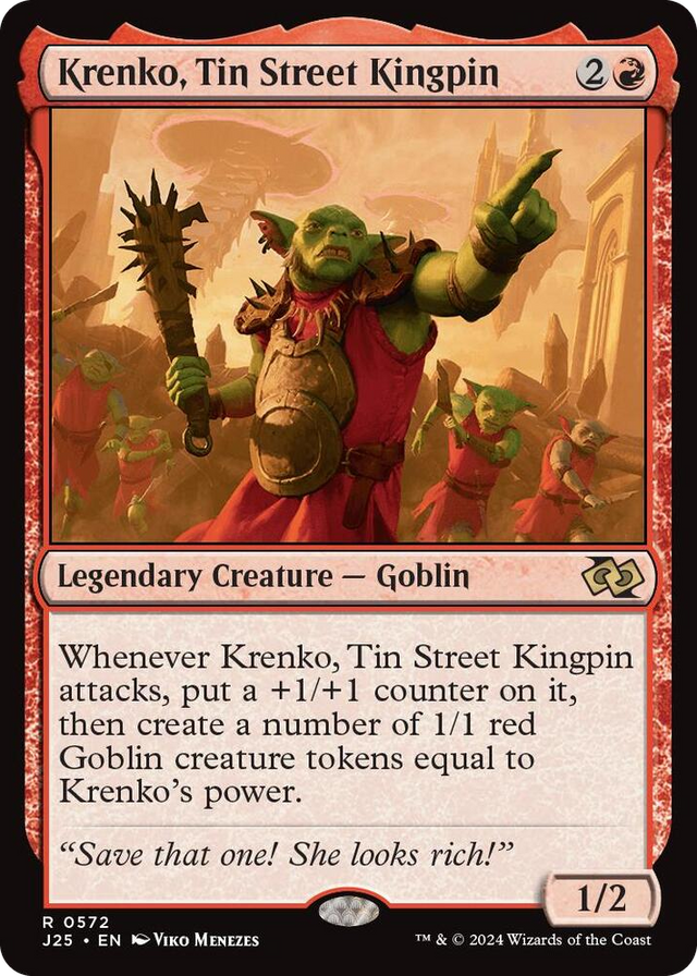 0572 Krenko, Tin Street Kingpin R Foundations Jumpstart
