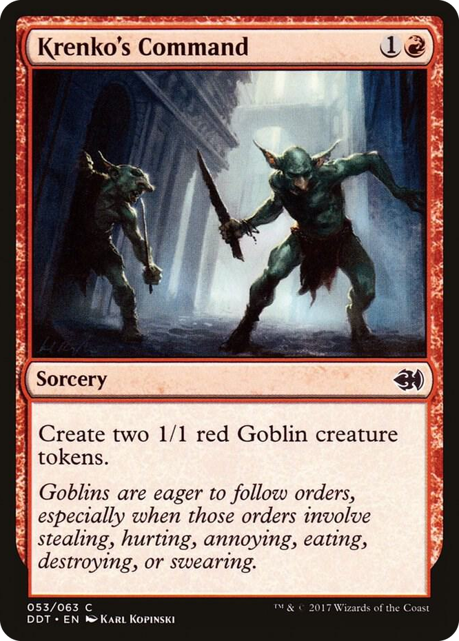 0053 Krenko's Command C Duel Decks: Merfolk vs. Goblins