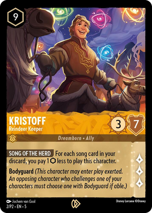 0002 Kristoff - Reindeer Keeper Promo Disney Lorcana Promo Cards