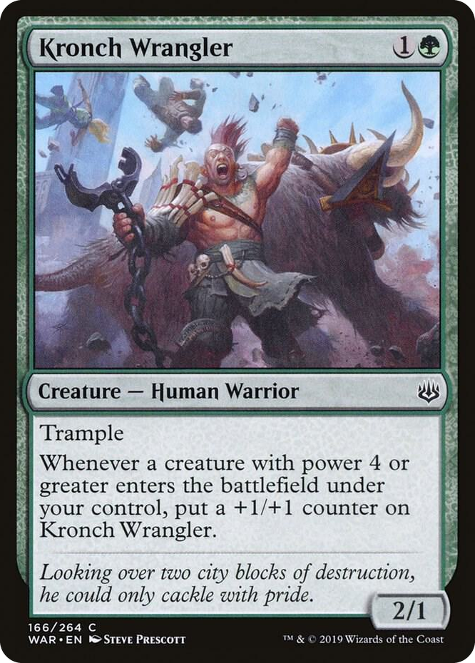 0166 Kronch Wrangler C War of the Spark