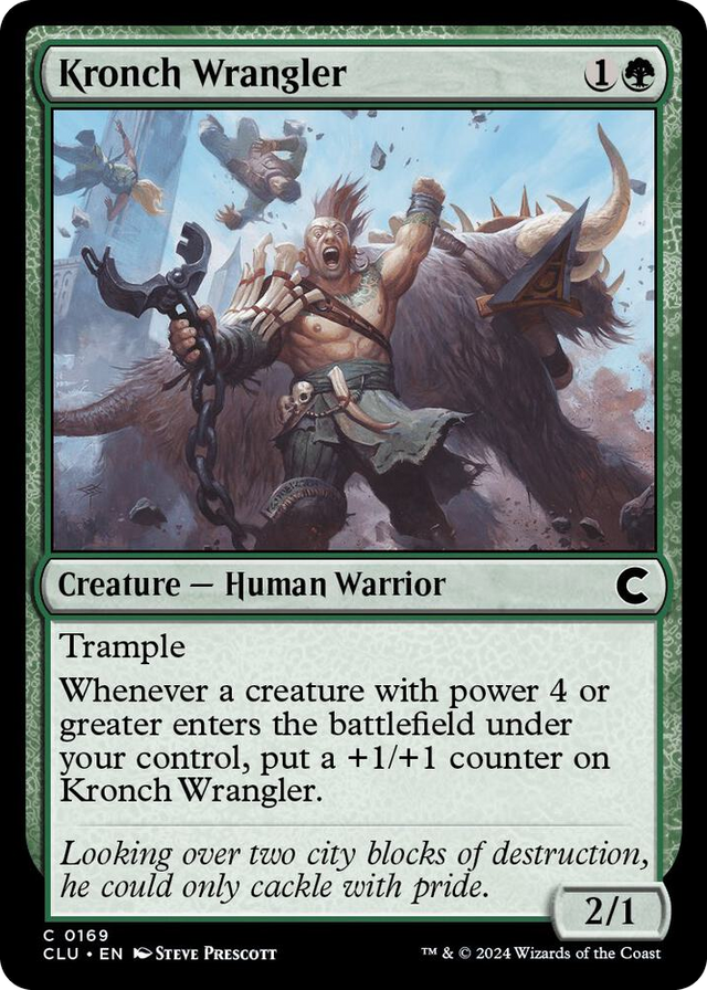 0169 Kronch Wrangler C Ravnica: Clue Edition