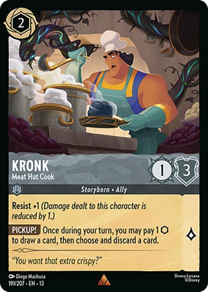0191 Kronk - Meat Hut Cook Rare Attack of the Vine!