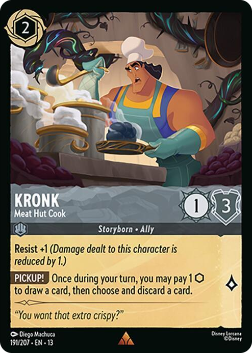 0191 Kronk - Meat Hut Cook Rare Attack of the Vine!