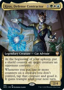 0105 Kros, Defense Contractor (Extended Art) M Commander: Streets of New Capenna
