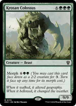 0176 Krosan Colossus R Commander: Murders at Karlov Manor