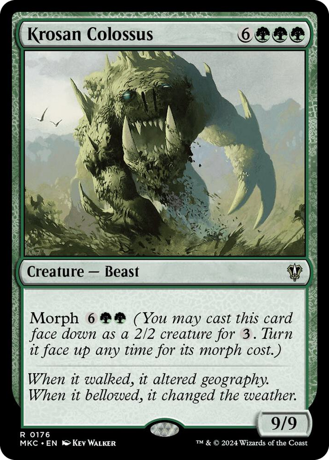 0176 Krosan Colossus R Commander: Murders at Karlov Manor