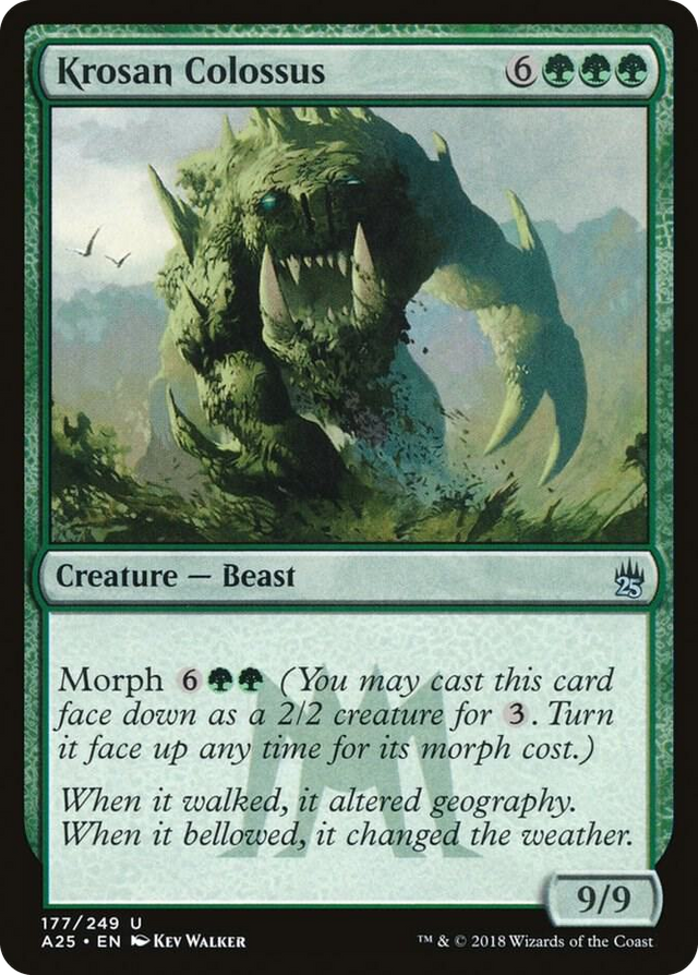 0177 Krosan Colossus U Masters 25