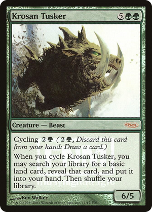0011 Krosan Tusker P FNM Promos