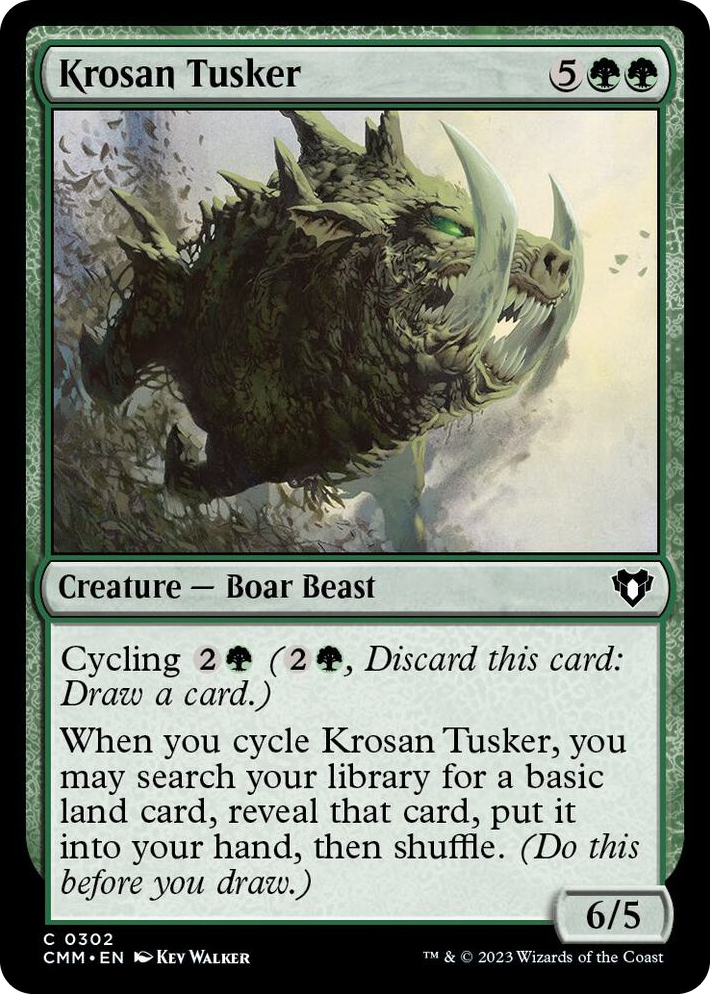 0302 Krosan Tusker C Commander Masters