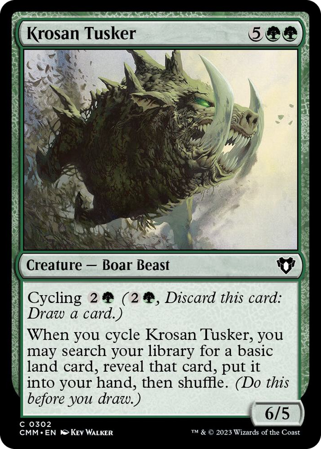 0302 Krosan Tusker C Commander Masters