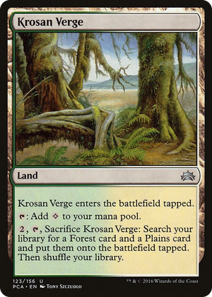 0123 Krosan Verge U Planechase Anthology