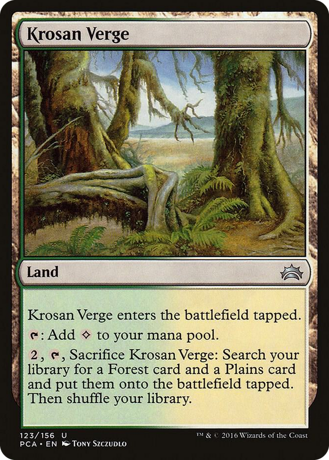 0123 Krosan Verge U Planechase Anthology