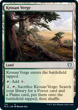0175 Krosan Verge U Commander: Innistrad: Midnight Hunt