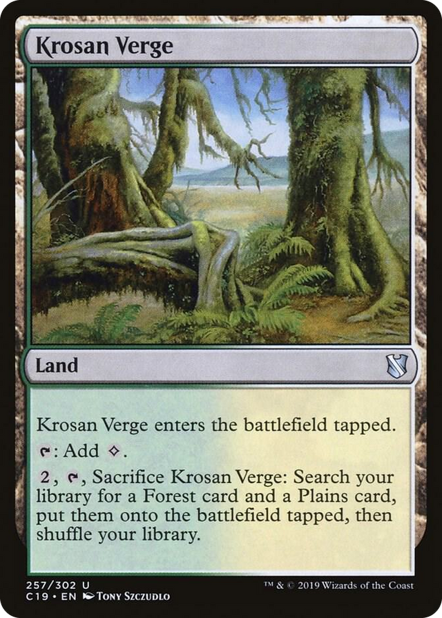 0257 Krosan Verge U Commander 2019