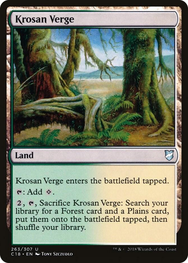 0263 Krosan Verge U Commander 2018