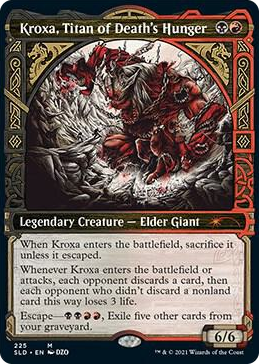 0225 Kroxa, Titan of Death's Hunger M Secret Lair Drop Series