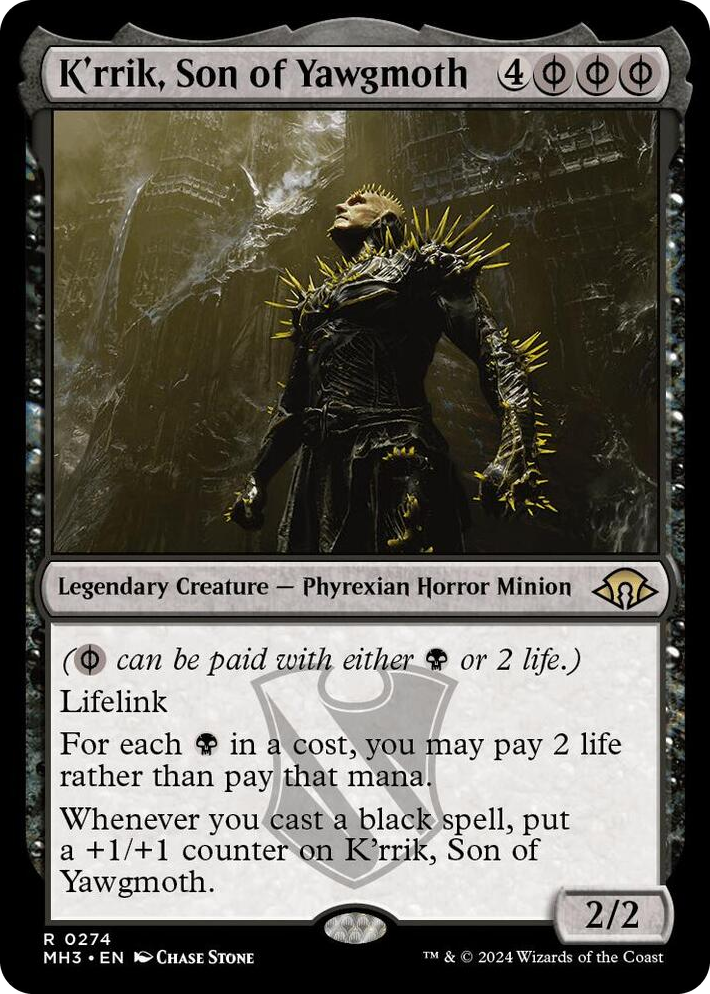 0274 K'rrik, Son of Yawgmoth R Modern Horizons 3