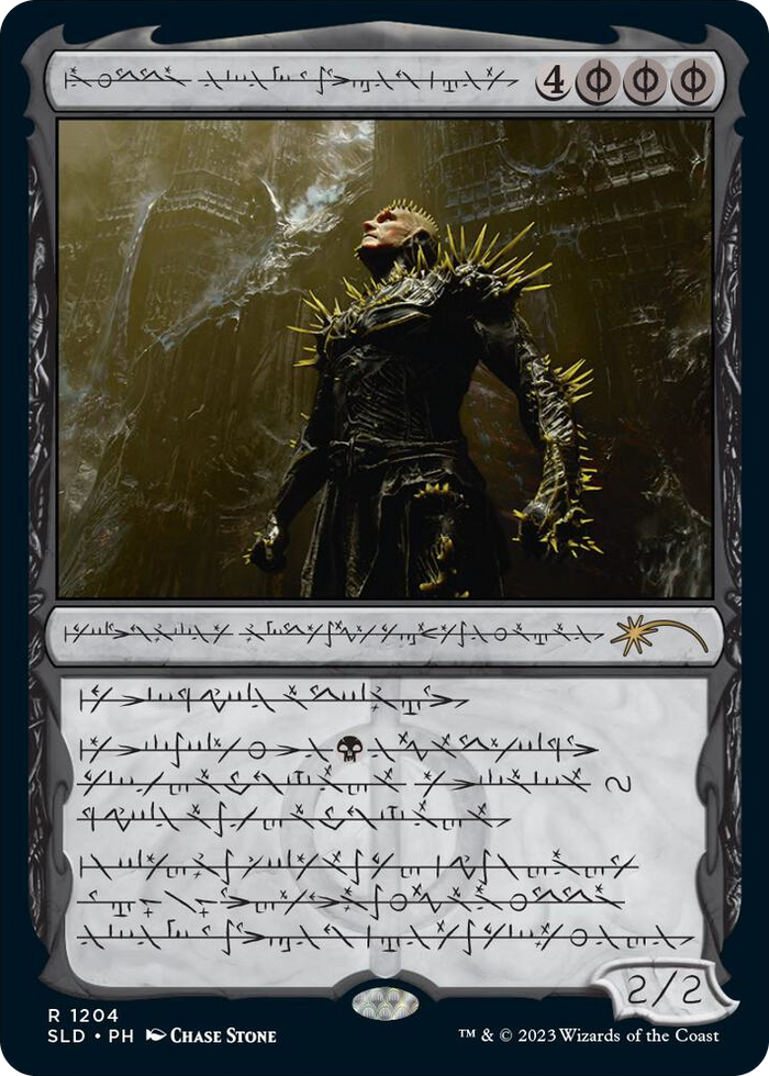 K'rrik, Son of Yawgmoth (Phyrexian) #1204 R - Secret Lair Drop Series Pokemon card