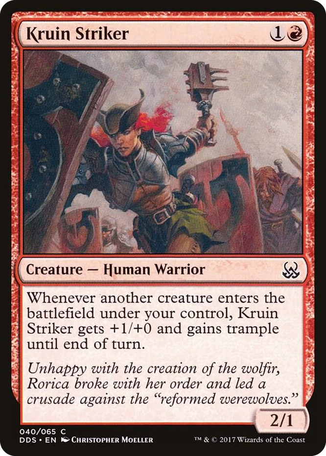 Kruin Striker #40 C - Duel Decks: Mind vs. Might Pokemon card