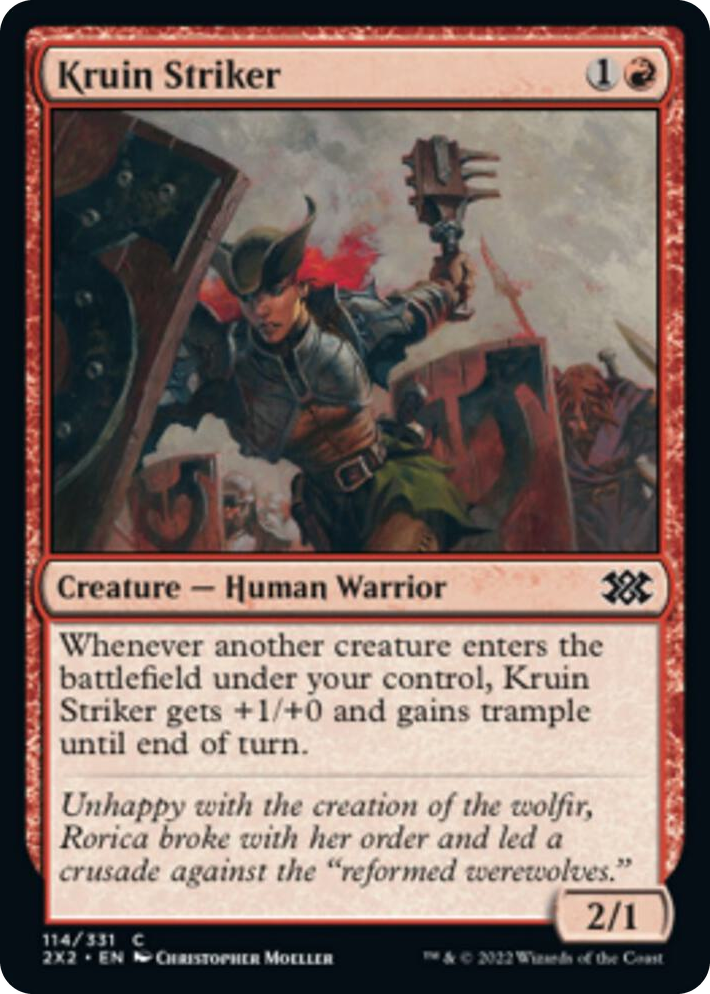 0114 Kruin Striker C Double Masters 2022