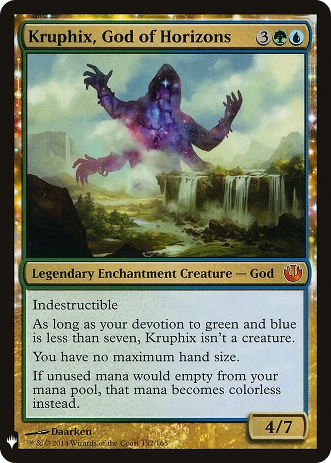 Kruphix, God of Horizons #152 M - The List Reprints Pokemon card