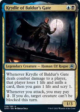 0226 Krydle of Baldur's Gate U Adventures in the Forgotten Realms