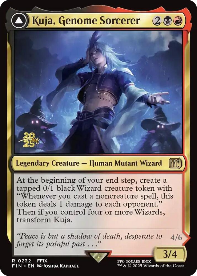 0232 Kuja, Genome Sorcerer R Prerelease Cards