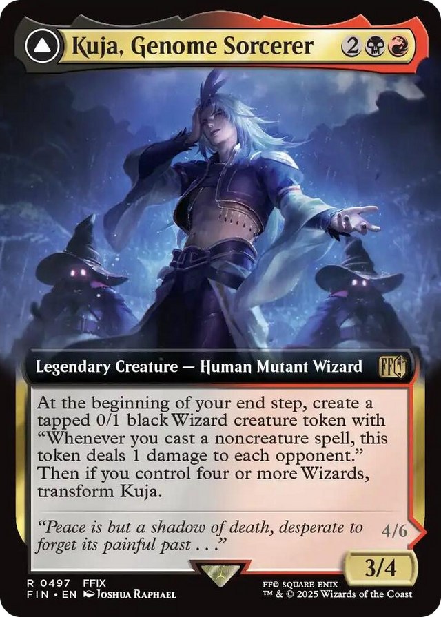 0497 Kuja, Genome Sorcerer (Extended Art) R FINAL FANTASY