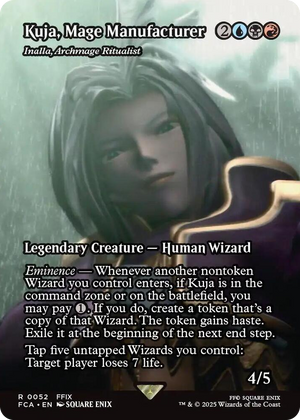 0052 Kuja, Mage Manufacturer - Inalla, Archmage Ritualist (Showcase) R FINAL FANTASY: Through the Ages