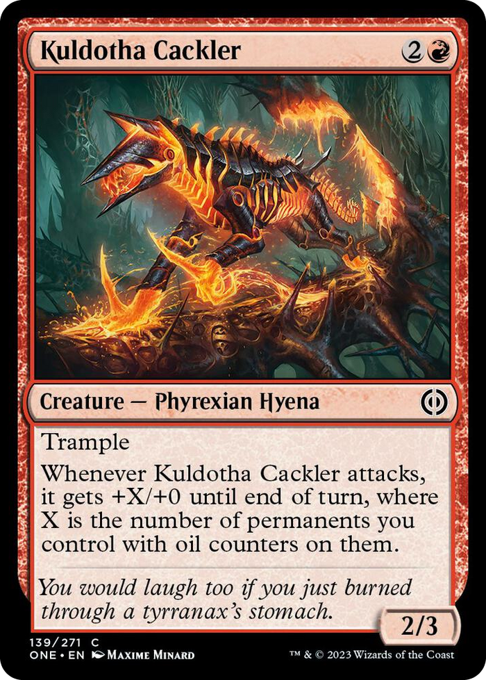 Kuldotha Cackler #139 C - Phyrexia: All Will Be One Pokemon card
