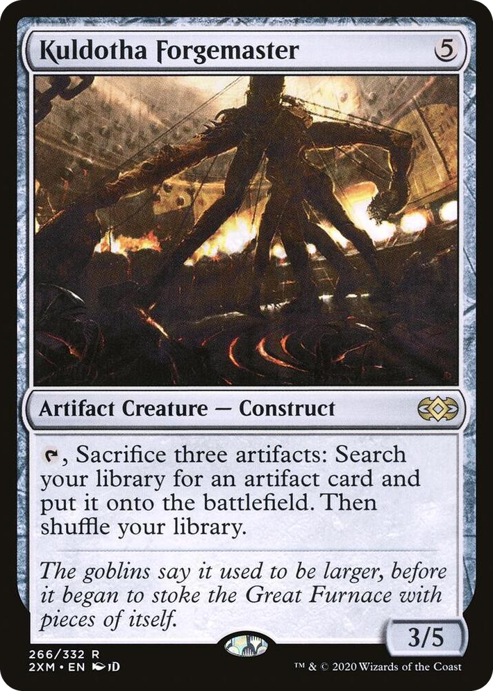 0266 Kuldotha Forgemaster R Double Masters