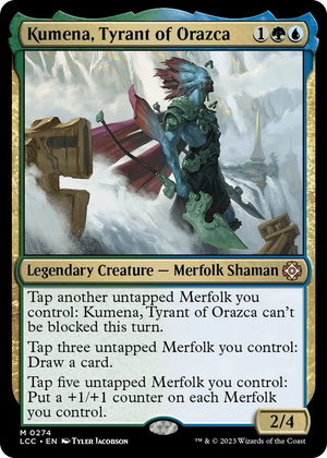 0274 Kumena, Tyrant of Orazca M Commander: The Lost Caverns of Ixalan