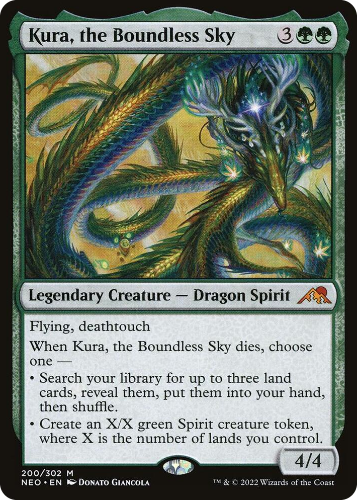 0200 Kura, the Boundless Sky M Kamigawa: Neon Dynasty