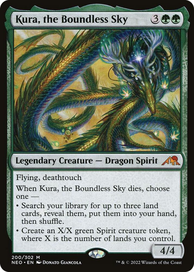 0200 Kura, the Boundless Sky M Kamigawa: Neon Dynasty